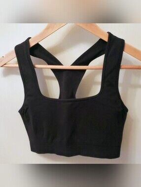 Everyday Black Racerback Sports Bra
